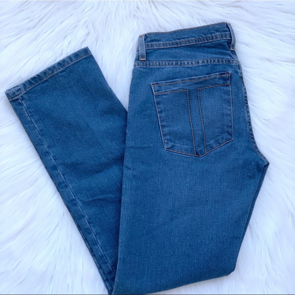 Tommy Hilfiger Cambridge Straight Leg Medium Wash Jeans Women 8